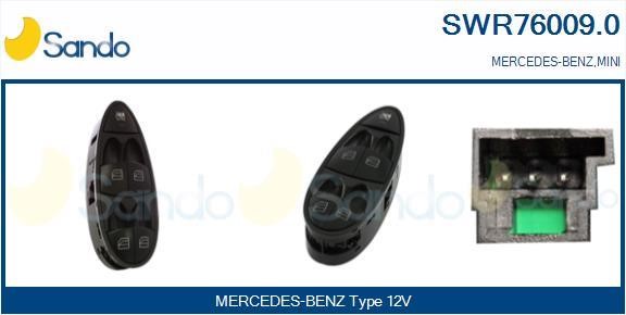 Sando SWR76009.0 Кнопка стеклоподъёмника SWR760090: Отличная цена - Купить в Польше на 2407.PL!