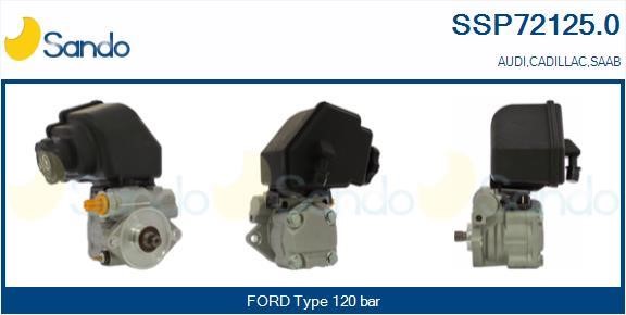 Sando SSP72125.0 Hydraulic Pump, steering system SSP721250: Buy near me in Poland at 2407.PL - Good price!