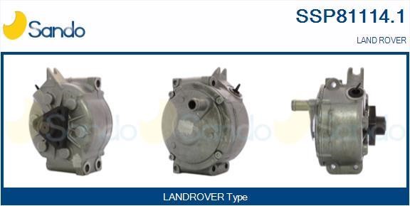 Sando SSP81114.1 Hydraulic Pump, steering system SSP811141: Buy near me at 2407.PL in Poland at an Affordable price!