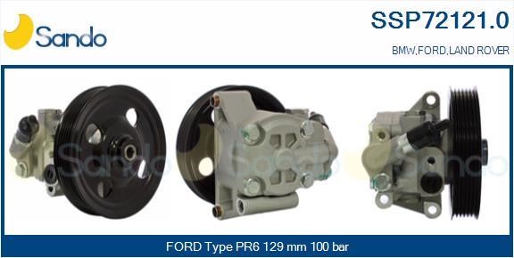 Sando SSP72121.0 Hydraulic Pump, steering system SSP721210: Buy near me in Poland at 2407.PL - Good price!