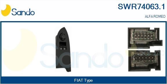 Sando SWR74063.1 Power window button SWR740631: Buy near me at 2407.PL in Poland at an Affordable price!
