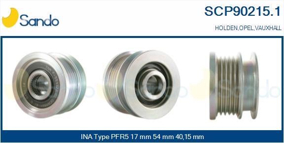 Sando SCP90215.1 Belt pulley generator SCP902151: Buy near me in Poland at 2407.PL - Good price!