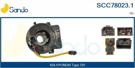 Sando SCC78023.1 Витая пружина, подушка безопасности SCC780231: Купить в Польше - Отличная цена на 2407.PL!