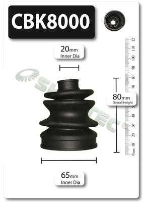 Shaftec CBK8000 Bellow set, drive shaft CBK8000: Buy near me in Poland at 2407.PL - Good price!