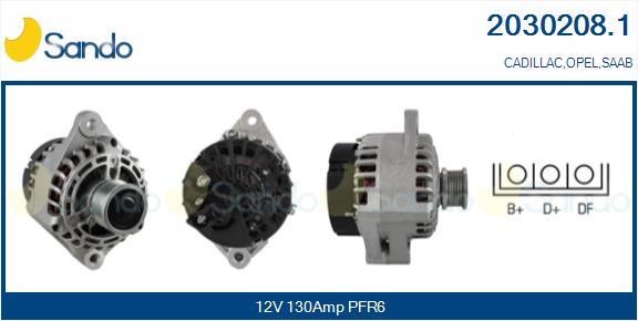 Sando 2030208.1 Alternator 20302081: Buy near me at 2407.PL in Poland at an Affordable price!