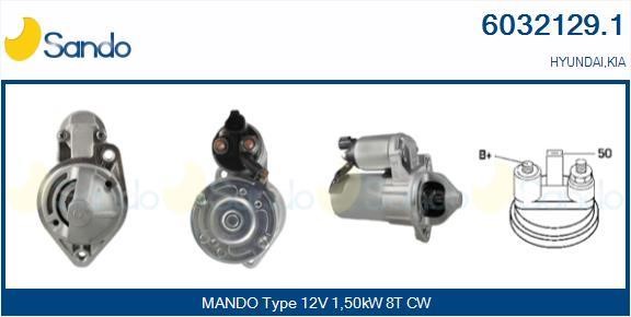 Sando 6032129.1 Starter 60321291: Buy near me in Poland at 2407.PL - Good price!