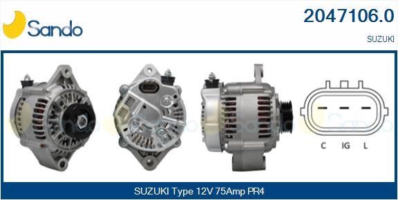 Sando 2047106.0 Generator 20471060: Kaufen Sie zu einem guten Preis in Polen bei 2407.PL!