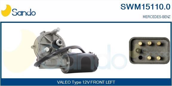 Sando SWM15110.0 Silnik wycieraczki szyby SWM151100: Dobra cena w Polsce na 2407.PL - Kup Teraz!
