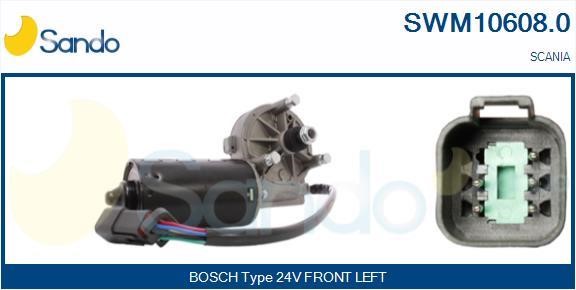 Sando SWM10608.0 Мотор стеклоочистителя SWM106080: Купить в Польше - Отличная цена на 2407.PL!