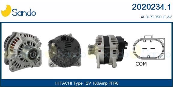 Sando 2020234.1 Alternator 20202341: Buy near me at 2407.PL in Poland at an Affordable price!