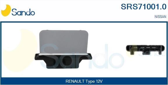 Sando SRS71001.0 Widerstand, Innenraumgebläse SRS710010: Kaufen Sie zu einem guten Preis in Polen bei 2407.PL!