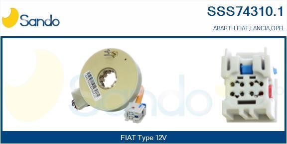 Sando SSS74310.1 Датчик положения рулевого колеса SSS743101: Отличная цена - Купить в Польше на 2407.PL!