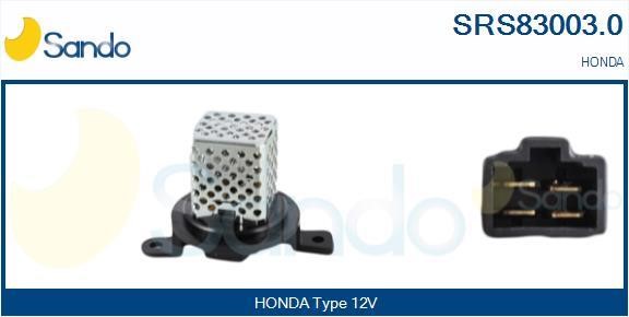 Sando SRS83003.0 Resistor, interior blower SRS830030: Buy near me in Poland at 2407.PL - Good price!