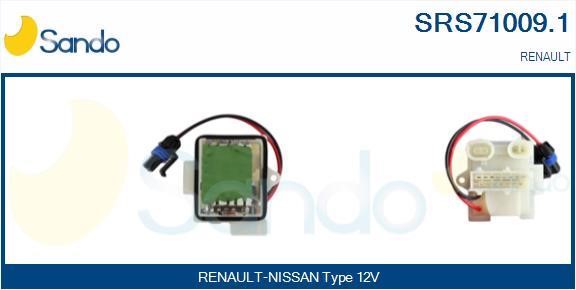 Sando SRS71009.1 Resistor, interior blower SRS710091: Buy near me in Poland at 2407.PL - Good price!