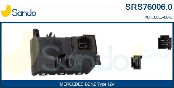 Sando SRS76006.0 Resistor, interior blower SRS760060: Buy near me in Poland at 2407.PL - Good price!
