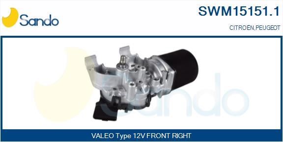 Sando SWM15151.1 Мотор стеклоочистителя SWM151511: Отличная цена - Купить в Польше на 2407.PL!