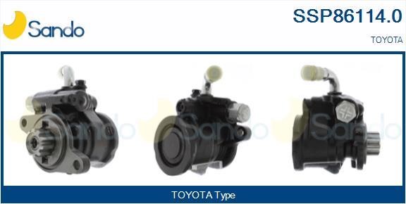 Sando SSP86114.0 Hydraulic Pump, steering system SSP861140: Buy near me in Poland at 2407.PL - Good price!