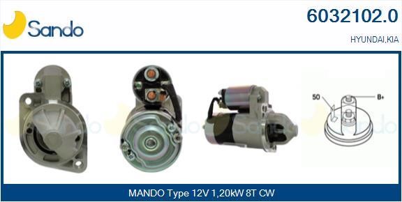 Sando 6032102.0 Starter 60321020: Buy near me at 2407.PL in Poland at an Affordable price!