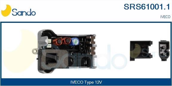 Sando SRS61001.1 Resistor, interior blower SRS610011: Buy near me in Poland at 2407.PL - Good price!