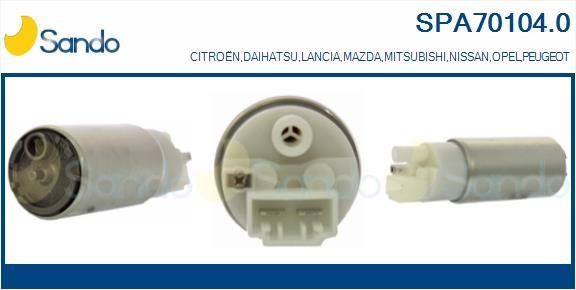 Sando SPA70104.0 Fuel pump SPA701040: Buy near me in Poland at 2407.PL - Good price!