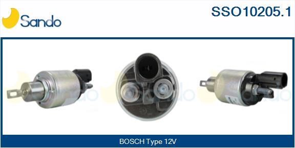 Sando SSO10205.1 Solenoid Switch, starter SSO102051: Buy near me in Poland at 2407.PL - Good price!