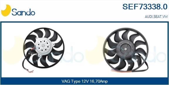 Sando SEF73338.0 Hub, engine cooling fan wheel SEF733380: Buy near me in Poland at 2407.PL - Good price!