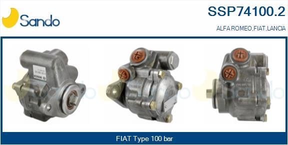Sando SSP74100.2 Hydraulic Pump, steering system SSP741002: Buy near me in Poland at 2407.PL - Good price!