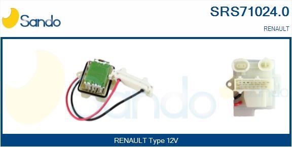 Sando SRS71024.0 Resistor, interior blower SRS710240: Buy near me in Poland at 2407.PL - Good price!