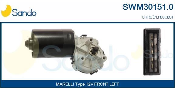 Sando SWM30151.0 Двигатель стеклоочистителя SWM301510: Отличная цена - Купить в Польше на 2407.PL!