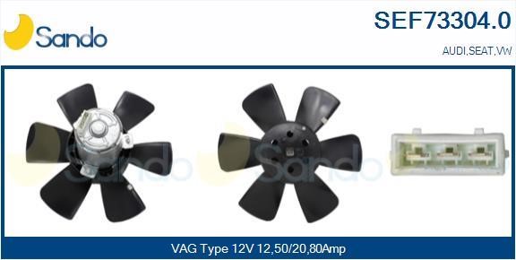 Sando SEF73304.0 Hub, engine cooling fan wheel SEF733040: Buy near me at 2407.PL in Poland at an Affordable price!