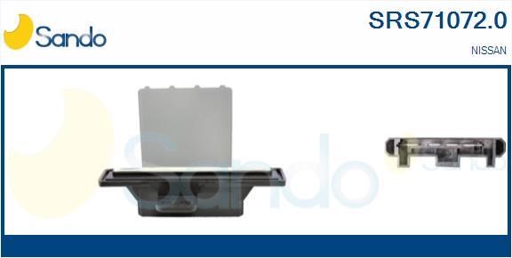 Sando SRS71072.0 Resistor, interior blower SRS710720: Buy near me at 2407.PL in Poland at an Affordable price!