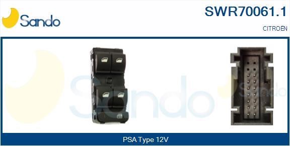 Sando SWR70061.1 Кнопка стеклоподъёмника SWR700611: Отличная цена - Купить в Польше на 2407.PL!