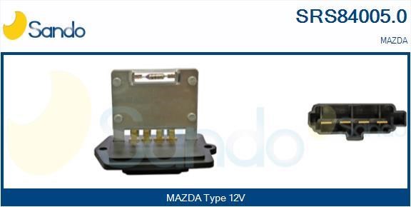 Sando SRS84005.0 Resistor, interior blower SRS840050: Buy near me in Poland at 2407.PL - Good price!