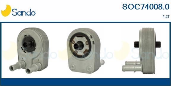 Sando SOC74008.0 масляный радиатор, двигательное масло SOC740080: Отличная цена - Купить в Польше на 2407.PL!