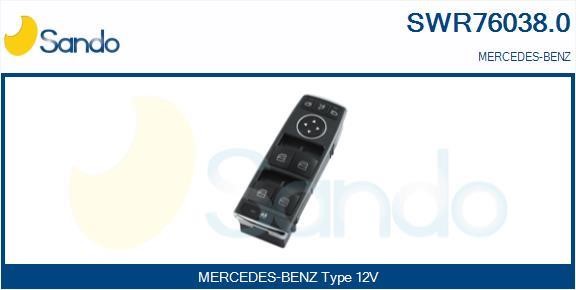 Sando SWR76038.0 Кнопка склопідіймача SWR760380: Приваблива ціна - Купити у Польщі на 2407.PL!