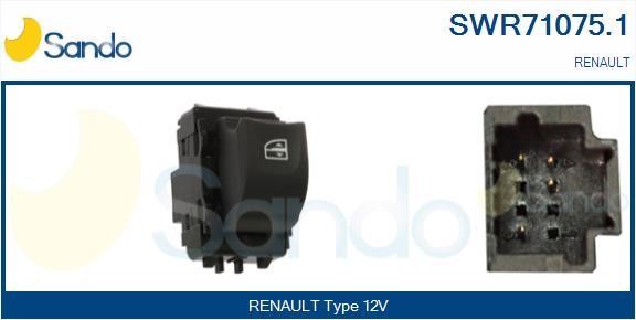Sando SWR71075.1 Power window button SWR710751: Buy near me at 2407.PL in Poland at an Affordable price!