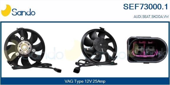 Sando SEF73000.1 Electric Motor, radiator fan SEF730001: Buy near me in Poland at 2407.PL - Good price!