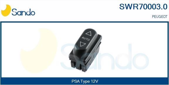Sando SWR70003.0 Power window button SWR700030: Buy near me in Poland at 2407.PL - Good price!