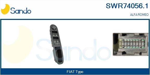Sando SWR74056.1 Кнопка стеклоподъёмника SWR740561: Отличная цена - Купить в Польше на 2407.PL!