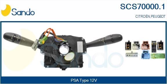 Sando SCS70000.1 Przełącznik kolumny kierowniczej SCS700001: Dobra cena w Polsce na 2407.PL - Kup Teraz!