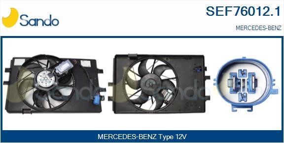 Sando SEF76012.1 Electric Motor, radiator fan SEF760121: Buy near me in Poland at 2407.PL - Good price!
