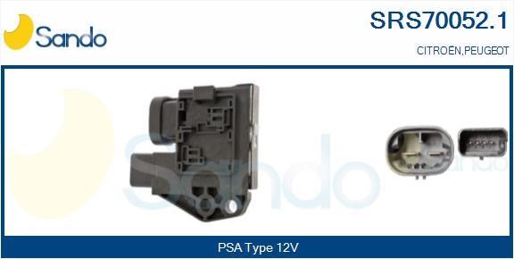Sando SRS70052.1 Pre-resistor, electro motor radiator fan SRS700521: Buy near me in Poland at 2407.PL - Good price!