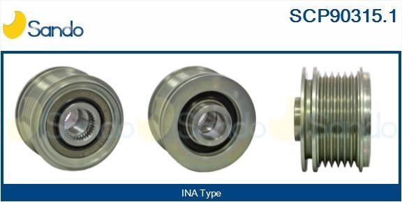 Sando SCP90315.1 Koło pasowe alternatora SCP903151: Dobra cena w Polsce na 2407.PL - Kup Teraz!