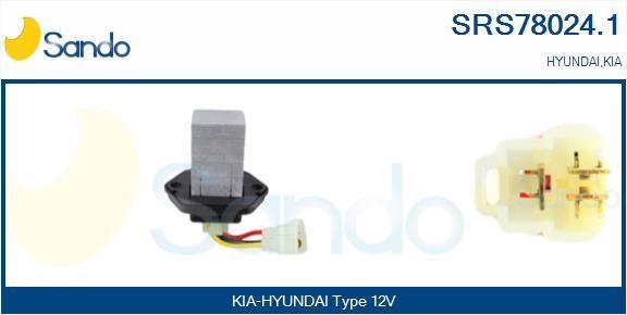 Sando SRS78024.1 Резистор, компресор салону SRS780241: Купити у Польщі - Добра ціна на 2407.PL!