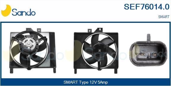Sando SEF76014.0 Silnik elektryczny, wentylator chłodnicy SEF760140: Dobra cena w Polsce na 2407.PL - Kup Teraz!