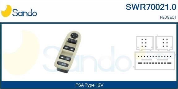 Sando SWR70021.0 Przycisk podnośnika szyby SWR700210: Dobra cena w Polsce na 2407.PL - Kup Teraz!