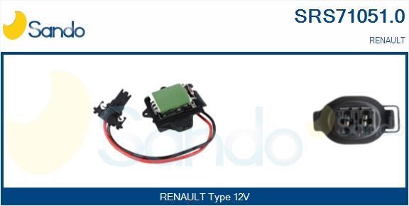 Sando SRS71051.0 Резистор, компресор салону SRS710510: Купити у Польщі - Добра ціна на 2407.PL!