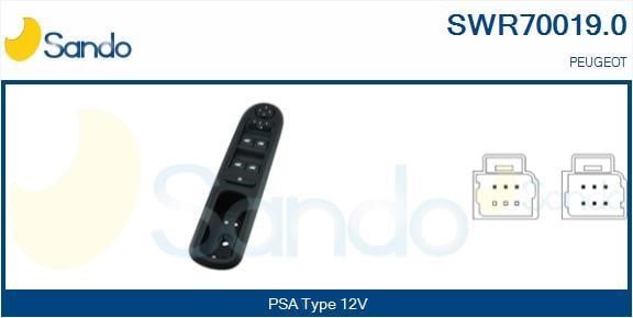 Sando SWR70019.0 Кнопка стеклоподъёмника SWR700190: Отличная цена - Купить в Польше на 2407.PL!