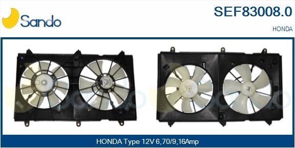 Sando SEF83008.0 Silnik elektryczny, wentylator chłodnicy SEF830080: Dobra cena w Polsce na 2407.PL - Kup Teraz!