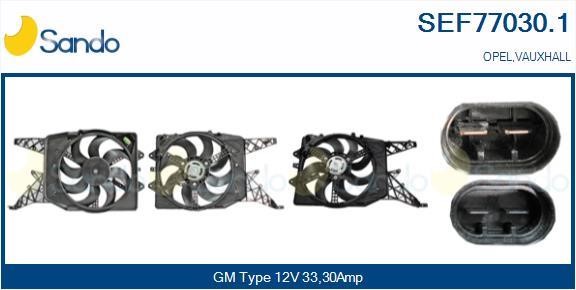 Sando SEF77030.1 Electric Motor, radiator fan SEF770301: Buy near me at 2407.PL in Poland at an Affordable price!